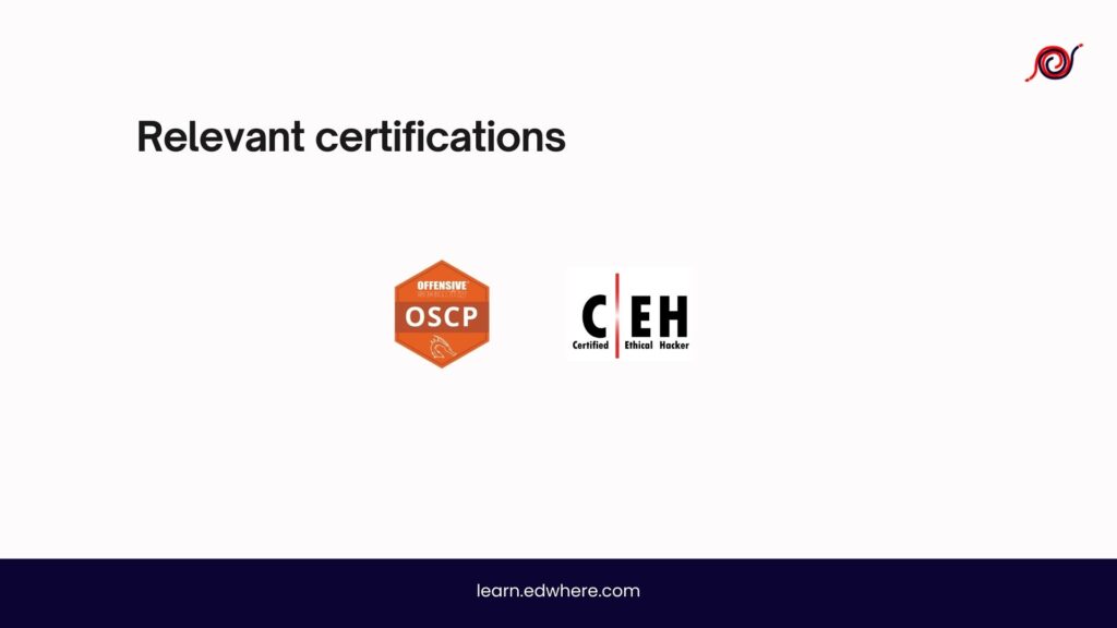 Ethical Hacking: Relevant certifications