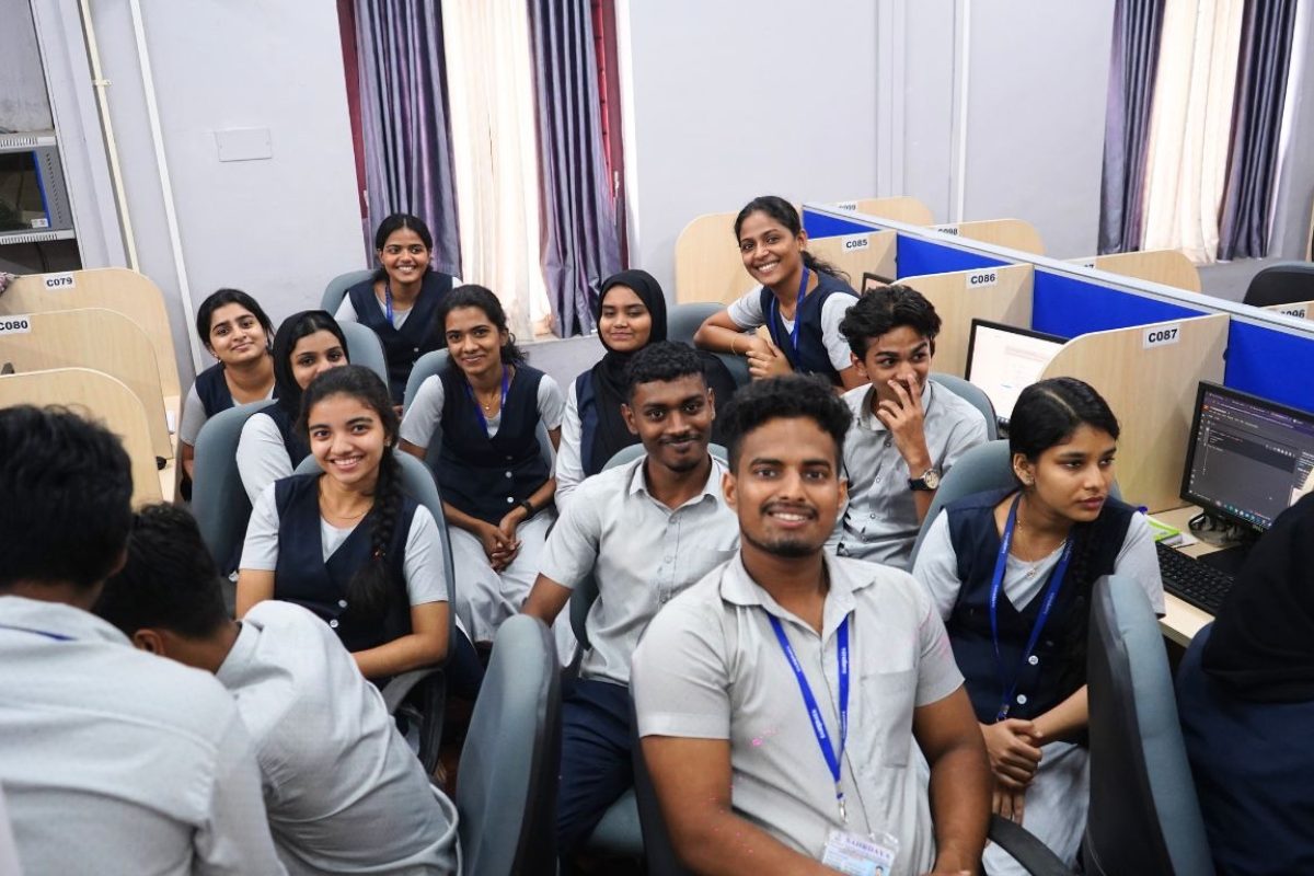 Students engaging Hands-On at Micropython Workshop with ESP32