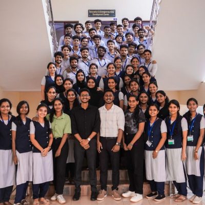 Group Photo Edwhere Education and Teqard labs organises MicroPython workshop at Sahrudaya college